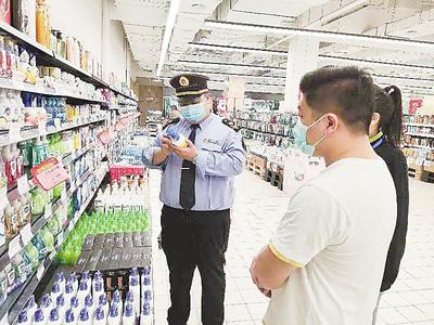 強化消毒產品檢查，保障食品經營衛生安全